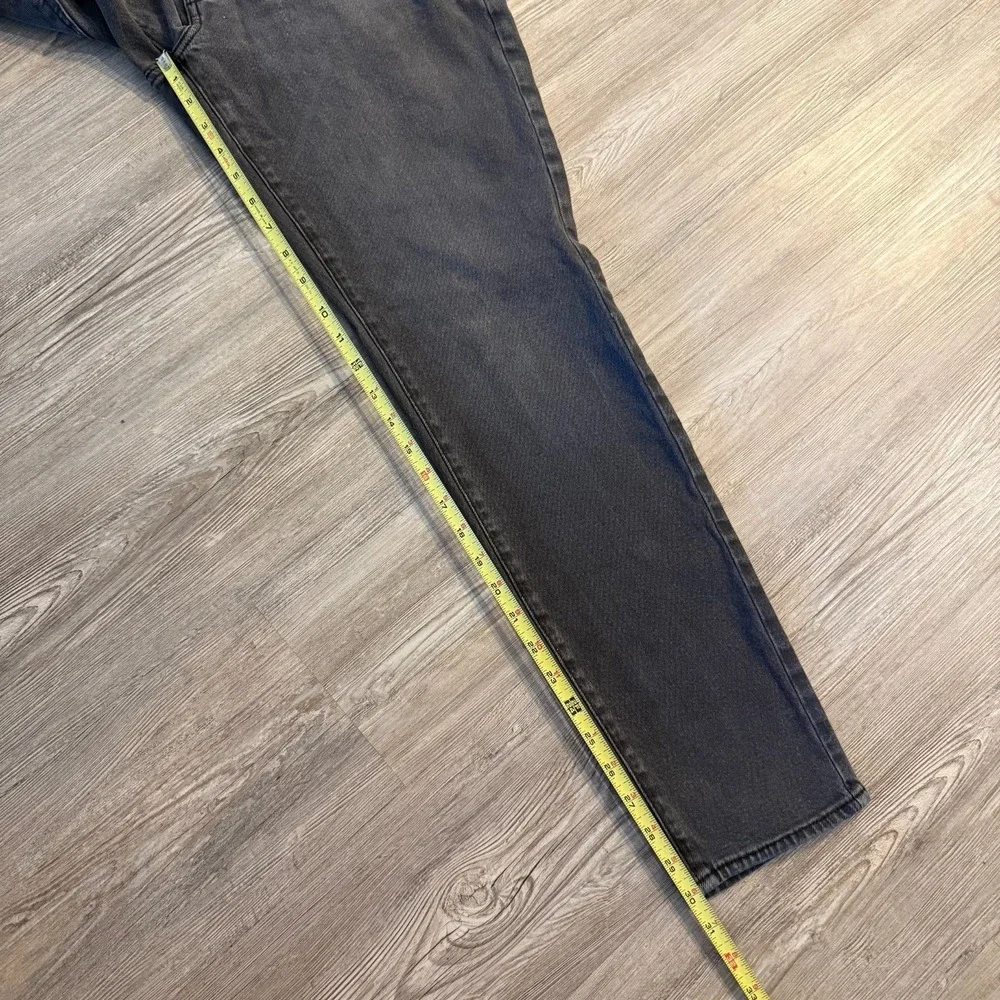 Abercrombie & Fitch Mens 30x30 Athletic Slim Faded Black Jeans